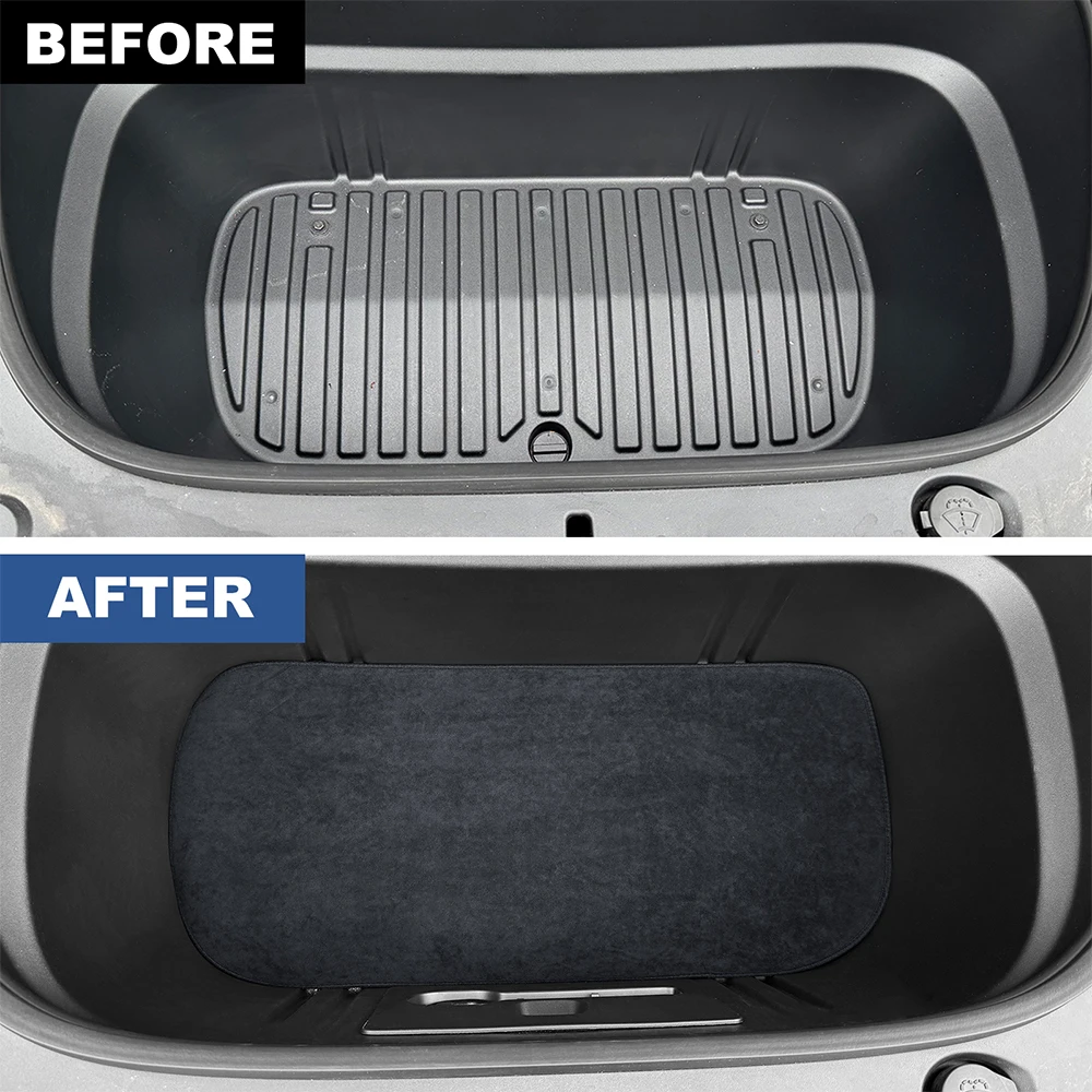 Flannel Front Rear Trunk Mats For Tesla Model Y 2025 Model y Juniper Anti-slip Pads Protective Cover Cargo Liner Tray Floor Mat 
Flannel Front Rear Trunk Mats For Tesla Model Y 2025 Model y Juniper Anti-slip Pads Protective Cover Cargo Liner Tray Floor Mat