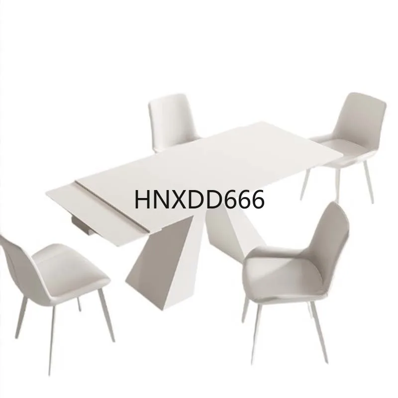 Adjustable White Table Rectangular Extendable Long Modern Living Room Dining Table Restaurant Design Mesa Comedor Home Furniture
Adjustable White Table Rectangular Extendable Long Modern Living Room Dining Table Restaurant Design Mesa Comedor Home Furniture