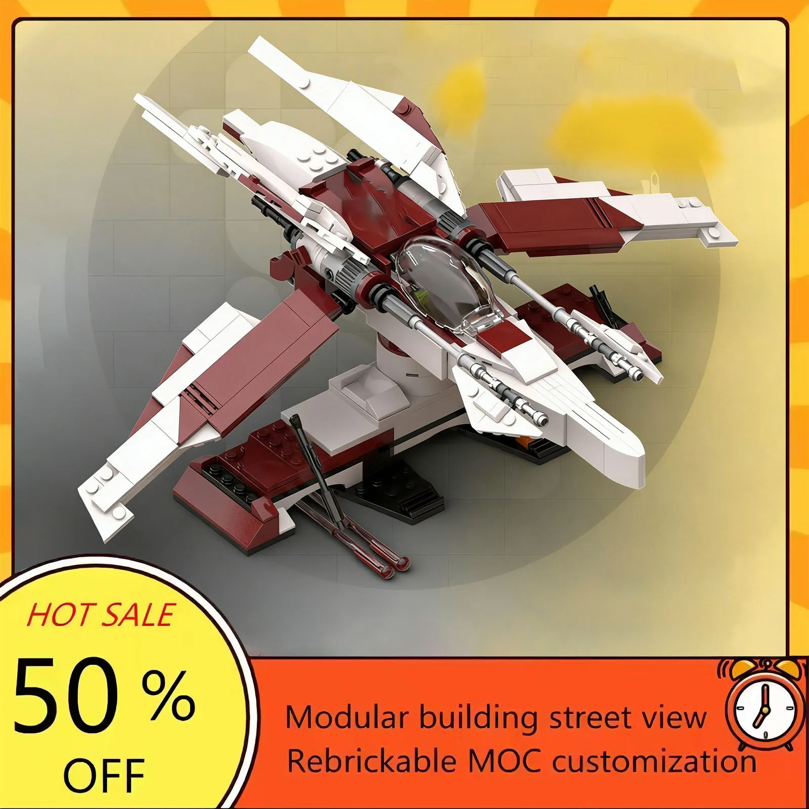 Набор для сборки космического корабля из 362 деталей, популярная модель по мотивам фильма «Звездные войны», модульный конструктор, технологичный подарок, игрушка для детей на праздники
Набор для сборки космического корабля из 362 деталей, популярная модель по мотивам фильма «Звездные войны», модульный конструктор, технологичный подарок, игрушка для детей на праздники