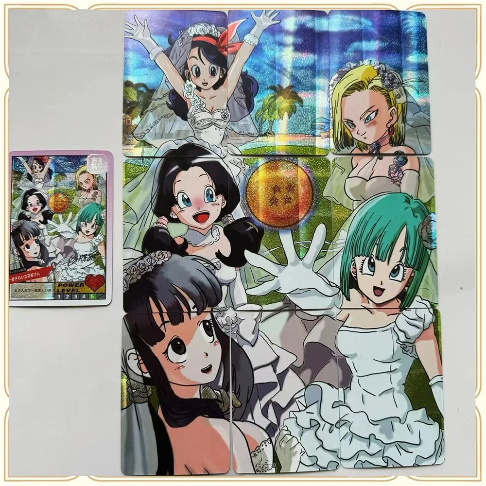 Anime Dragon Ball DIY ACG Puzzle Cards Boys Play Toys Collectible Cards Christmas Birthday Gift Bulma Piccolo Majin Buu Son Goku
Anime Dragon Ball DIY ACG Puzzle Cards Boys Play Toys Collectible Cards Christmas Birthday Gift Bulma Piccolo Majin Buu Son Goku