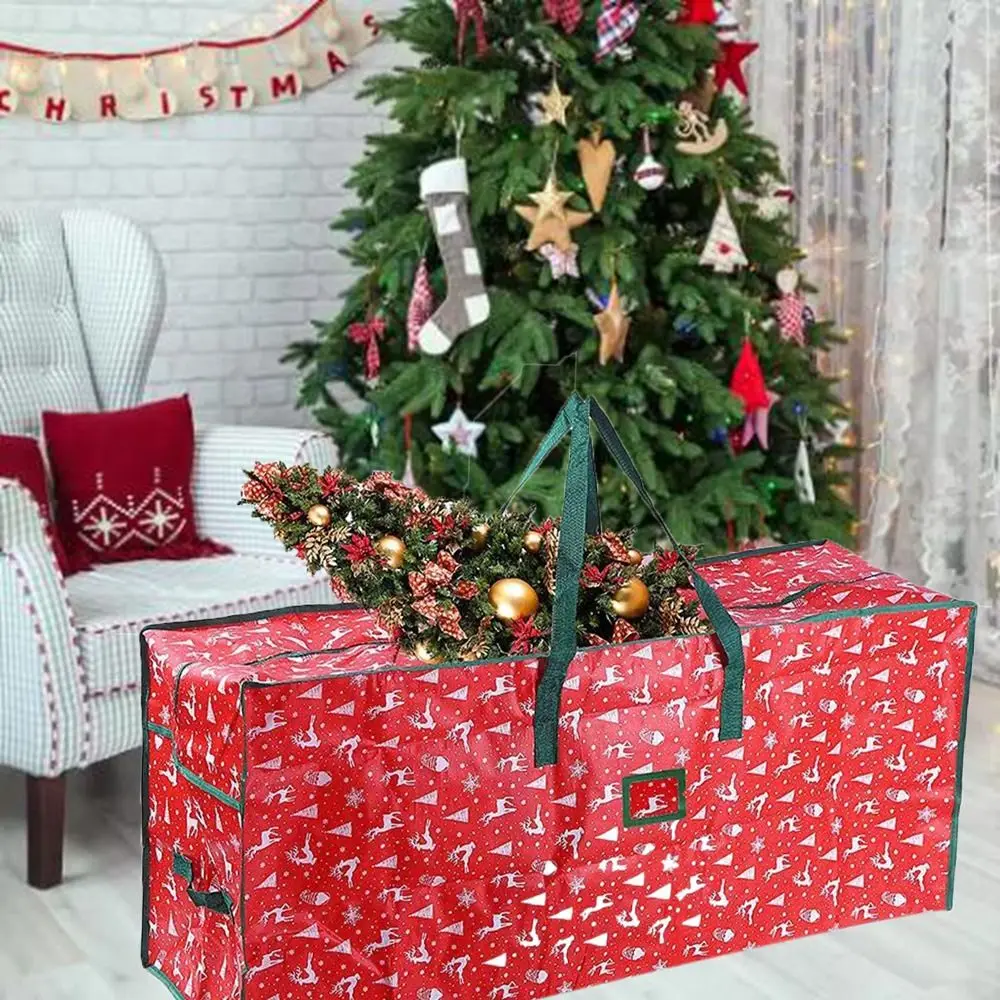Plastic Christmas Tree Storage Bag Large Heavy Duty Christmas Tree Tote Waterproof Insect Resistant Christmas Tree Organizer
Plastic Christmas Tree Storage Bag Large Heavy Duty Christmas Tree Tote Waterproof Insect Resistant Christmas Tree Organizer