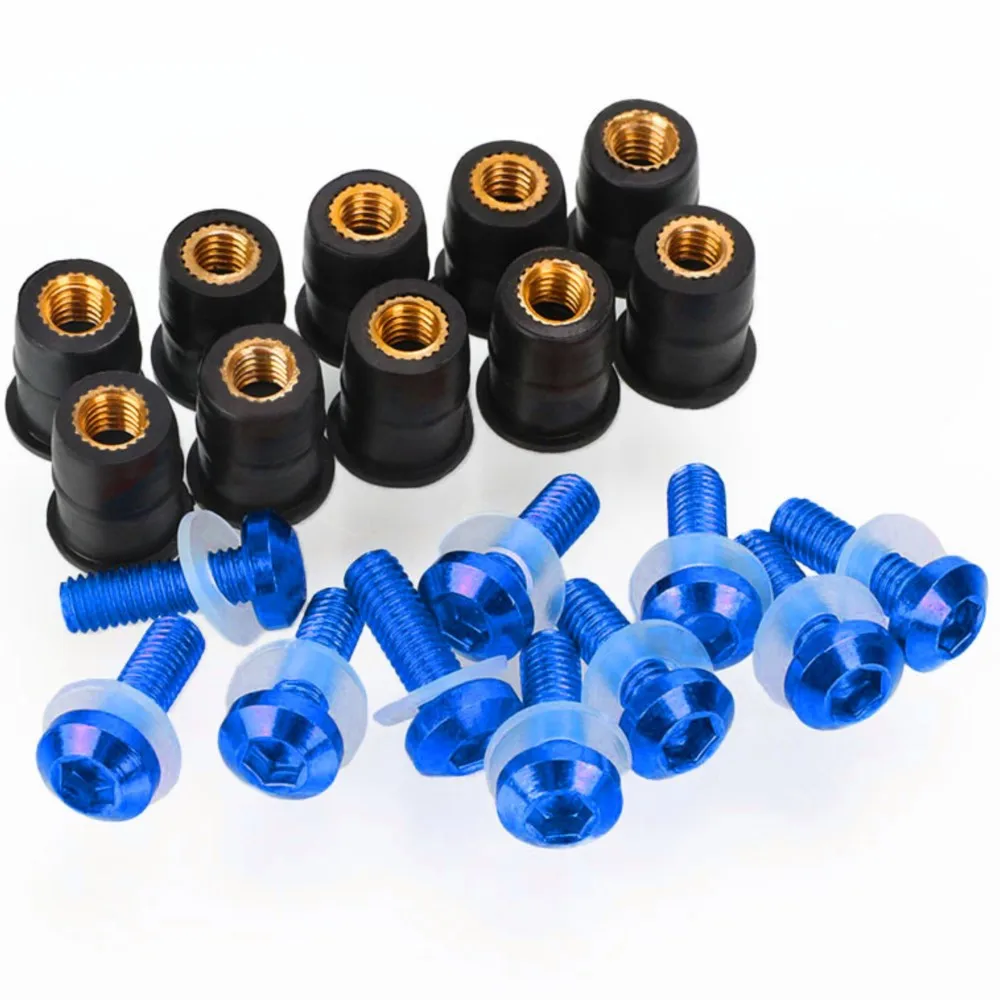 10 Pieces 5MM Windshield Bolt Windscreen Mounting Screw Kit FOR BMW F800GS F 850GS ADVENTURE 2010 2011 - 2014 2015 2016 2017
10 Pieces 5MM Windshield Bolt Windscreen Mounting Screw Kit FOR BMW F800GS F 850GS ADVENTURE 2010 2011 - 2014 2015 2016 2017
