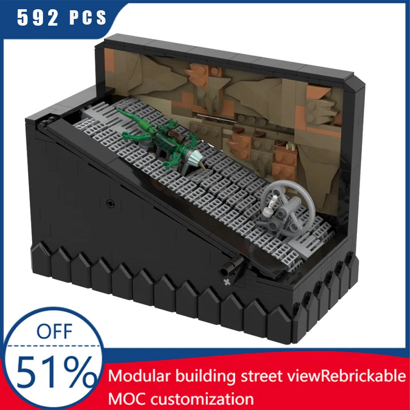 592 PCS MOC Star Battle Wheel Bike Chase Diorama Model Building Blocks Bricks Diy Creative Assembly Educational Toys Kids Gifts
592 PCS MOC Star Battle Wheel Bike Chase Diorama Model Building Blocks Bricks Diy Creative Assembly Educational Toys Kids Gifts