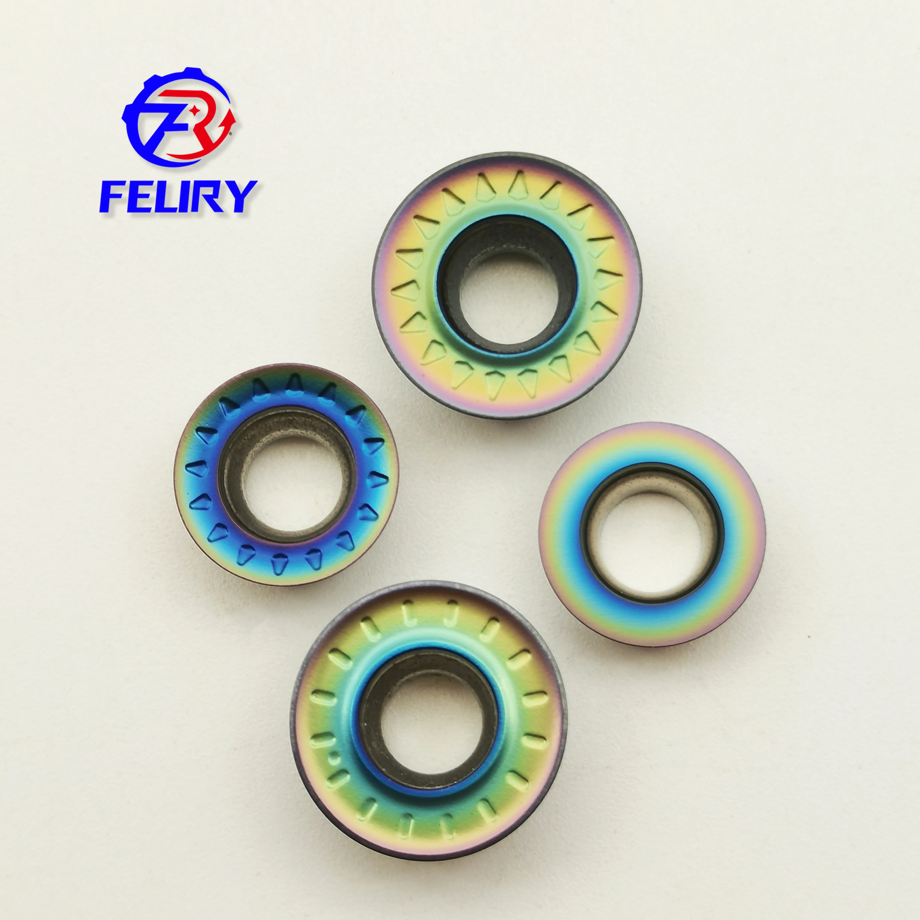RPMT10T3 RPMT1204 RPMT1003 RPMT1204 TF618 high quality hard alloy CNC cutting tools can be used in machining hardened steel RPMT
RPMT10T3 RPMT1204 RPMT1003 RPMT1204 TF618 high quality hard alloy CNC cutting tools can be used in machining hardened steel RPMT