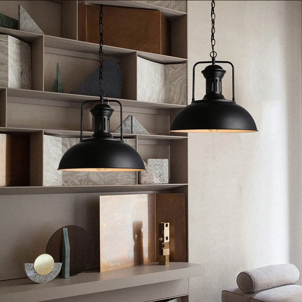 Vintage Black Birdcage Pendant Lights Iron Minimalist Retro Light Loft Lamp Metal Cage Industrial Lighting E27
Vintage Black Birdcage Pendant Lights Iron Minimalist Retro Light Loft Lamp Metal Cage Industrial Lighting E27