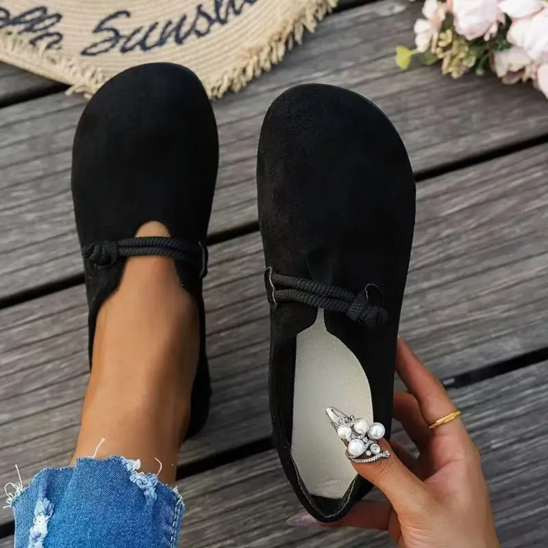 2026 Spring New Retro Flats Shallow Loafers for Women Round Toe Casual Comfortable Solid Color Styles, Everyday Versatile Basics
2026 Spring New Retro Flats Shallow Loafers for Women Round Toe Casual Comfortable Solid Color Styles, Everyday Versatile Basics