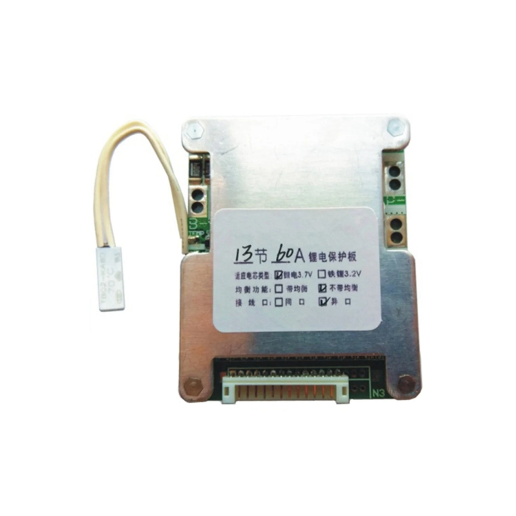 A96I-5X 13S 48V 60A Плата защиты аккумулятора Литий-элементная батарея BMS PCB Плата эквалайзера
A96I-5X 13S 48V 60A Плата защиты аккумулятора Литий-элементная батарея BMS PCB Плата эквалайзера