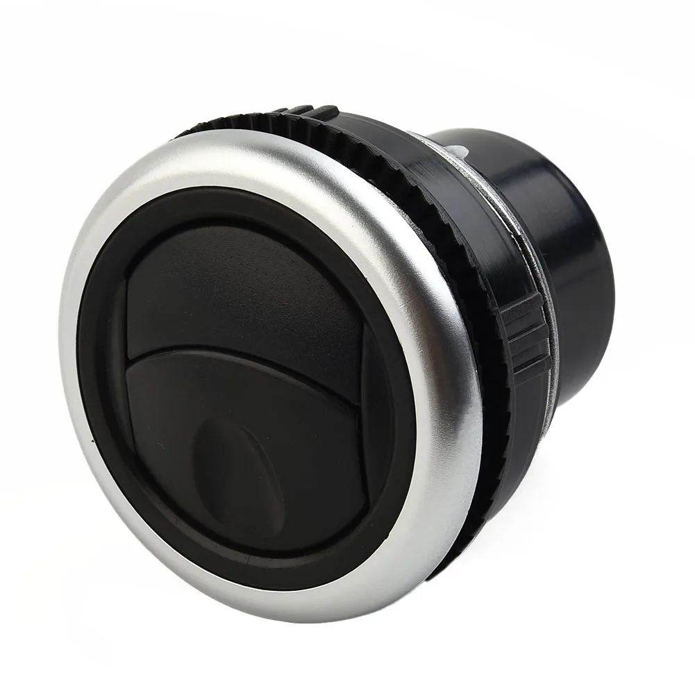 Air Conditioning Rotation Air Outlet Vent Dashboard Black+silver High Quality 1pcs 58mm For General Motorhomes
Air Conditioning Rotation Air Outlet Vent Dashboard Black+silver High Quality 1pcs 58mm For General Motorhomes