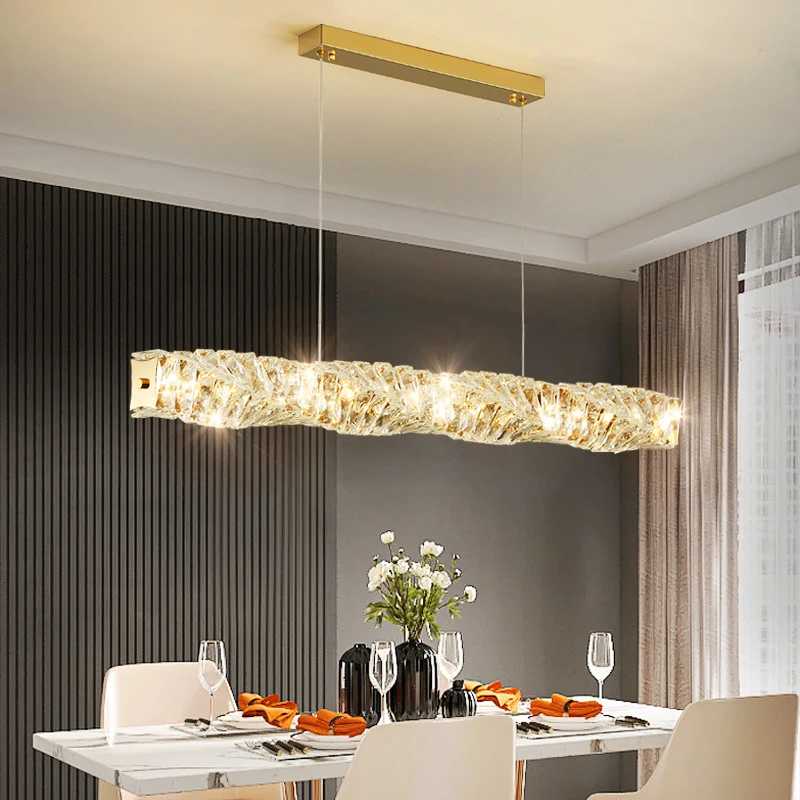 Modern crystal chandelier living room ceiling chandelier classic crystal lamp kitchen LED pendant lamps room decor light fixture
Modern crystal chandelier living room ceiling chandelier classic crystal lamp kitchen LED pendant lamps room decor light fixture