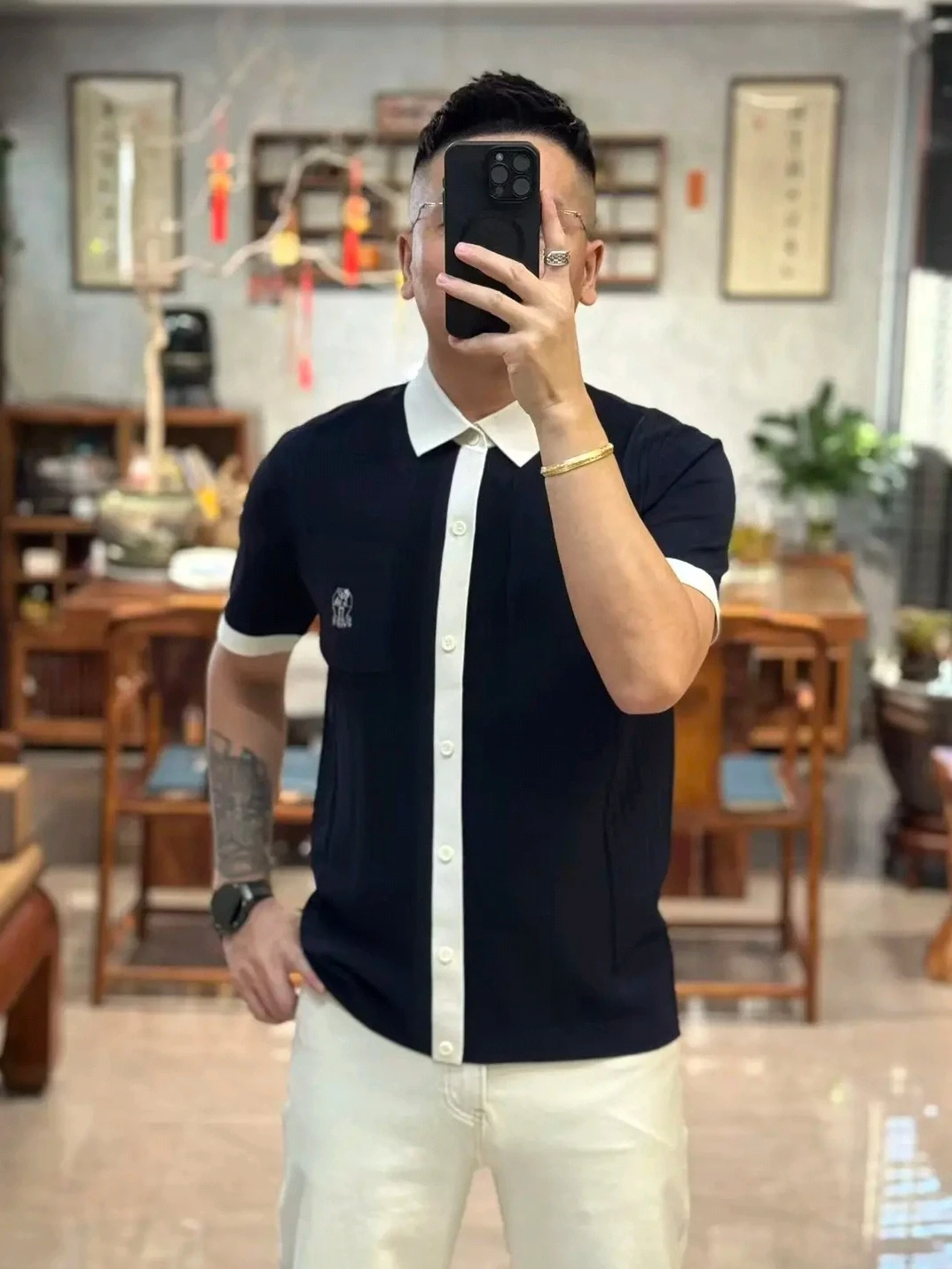 Spring Summer Men's Knitted ort Sve irt Trendy No Ironing Required Casual Sle Comfortable Fit Faionable Look
Spring Summer Men's Knitted ort Sve irt Trendy No Ironing Required Casual Sle Comfortable Fit Faionable Look