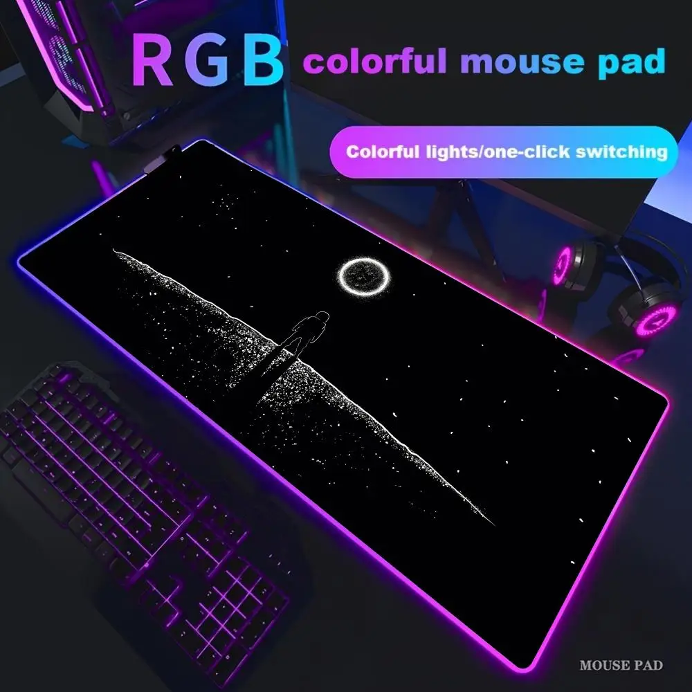 Cartoon Astronaut Mouse Pad XXL RGB Gaming Mouse Pad Gamer Accessory Large LED Light Mousepads PC Computer Desk Mat with Backlit
Cartoon Astronaut Mouse Pad XXL RGB Gaming Mouse Pad Gamer Accessory Large LED Light Mousepads PC Computer Desk Mat with Backlit