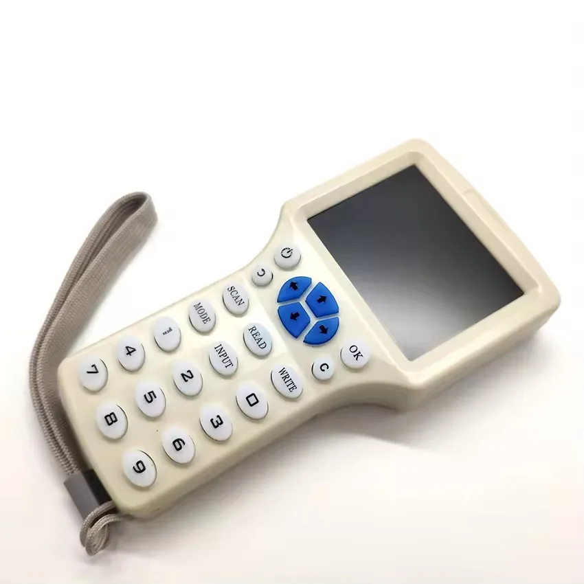 10 Frequency English Handheld RFID Smart Duplicator 13.56MHz NFC Chip Encryption Decoding Reader 125Khz T5577 Key Tag Card
10 Frequency English Handheld RFID Smart Duplicator 13.56MHz NFC Chip Encryption Decoding Reader 125Khz T5577 Key Tag Card