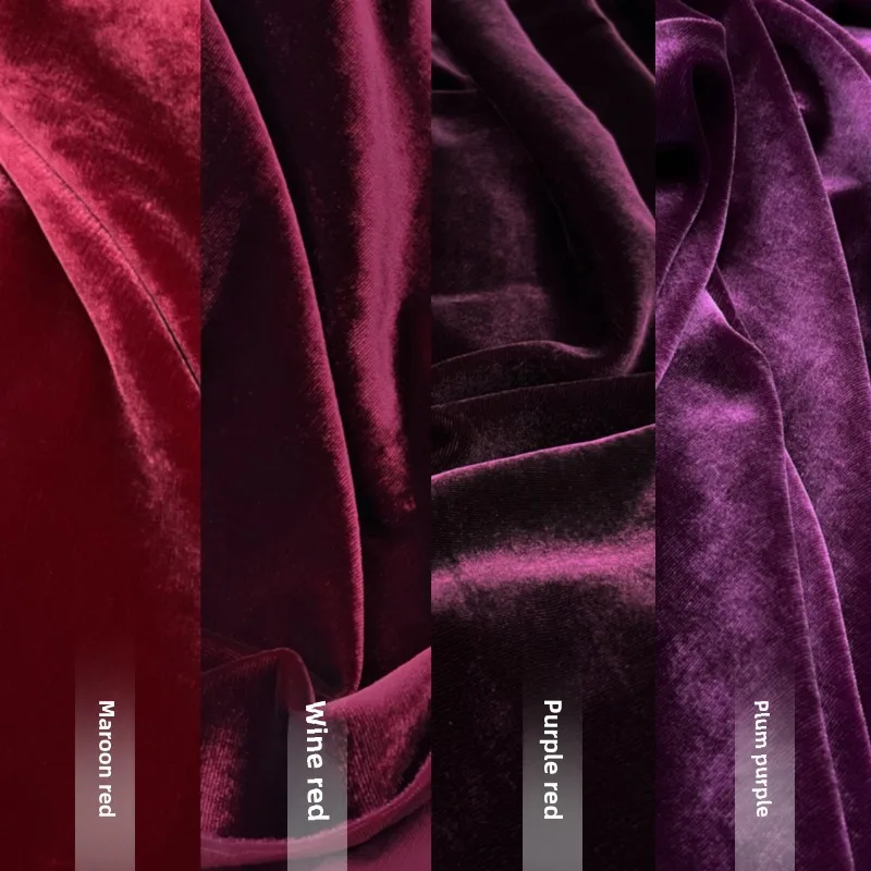 Elastic High-quality Silk Velvet Solid Color Joe Velvet Clothing Fabric Long Dress Cheongsam Underwear Dresses Black Width 110cm
Elastic High-quality Silk Velvet Solid Color Joe Velvet Clothing Fabric Long Dress Cheongsam Underwear Dresses Black Width 110cm