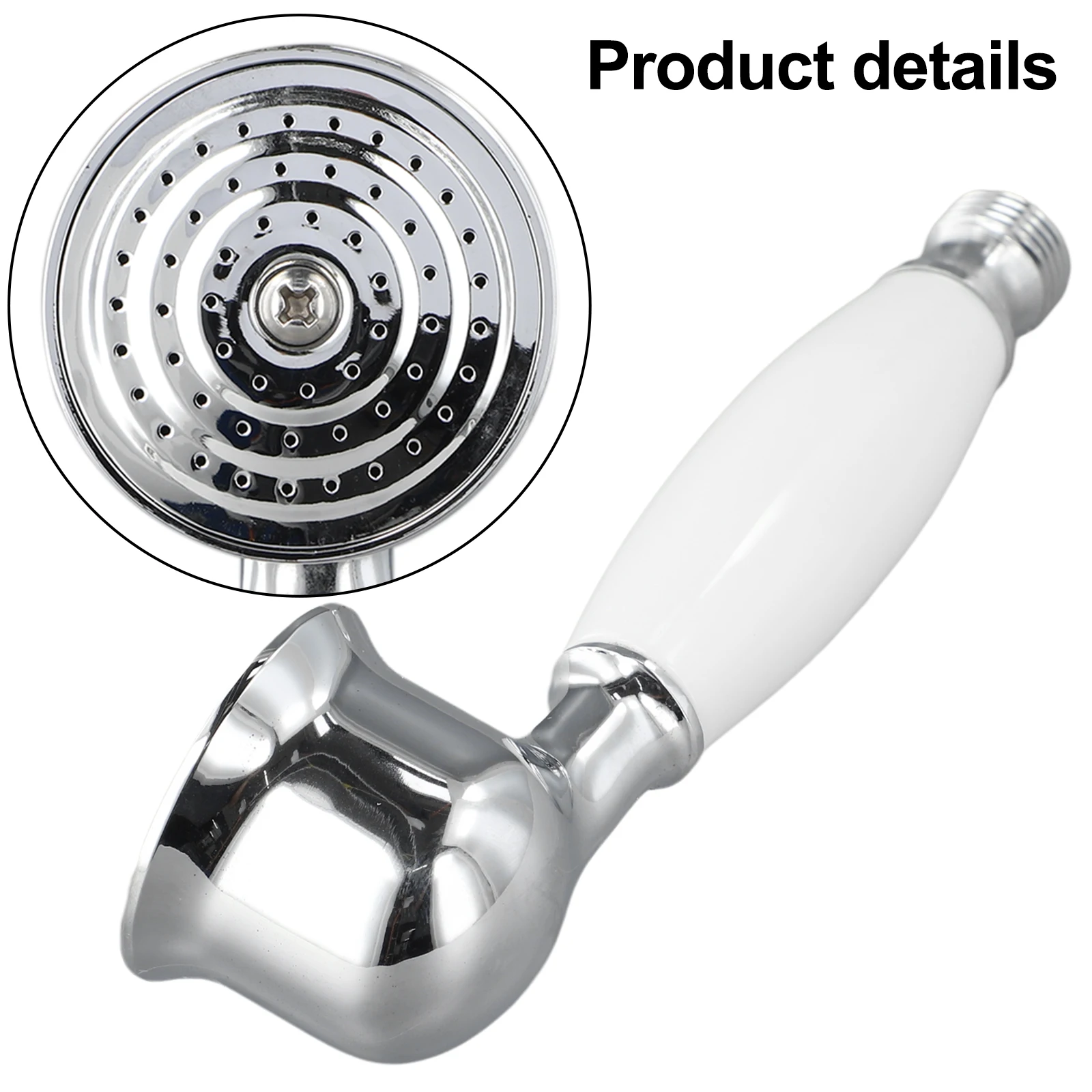 Vintage Shower Head Replacement Sprayer Chrome Detachable Bathroom Handheld Shower Head Home Improvement Shower Accessories
Vintage Shower Head Replacement Sprayer Chrome Detachable Bathroom Handheld Shower Head Home Improvement Shower Accessories