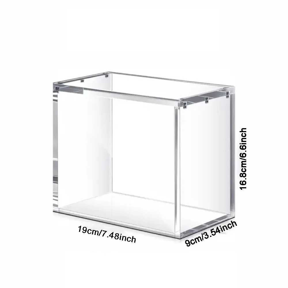 Clear Acrylic Game Card Box Protective Cases Magnetic Closure 5mm Thick Game Card Storage for ETB Elit Trainer Box
Clear Acrylic Game Card Box Protective Cases Magnetic Closure 5mm Thick Game Card Storage for ETB Elit Trainer Box