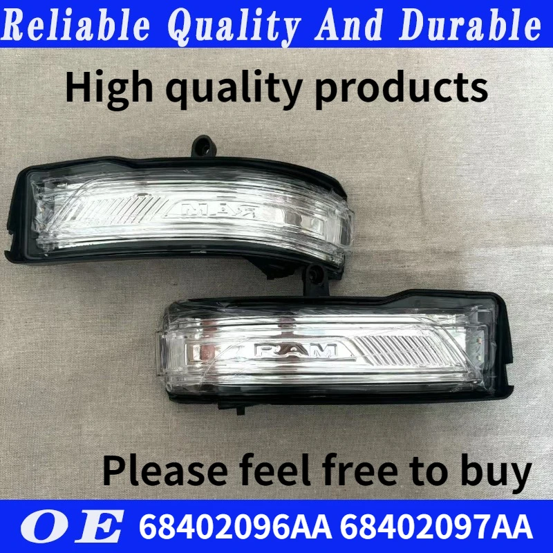 Side Mirror Turn Signal Light for Dodge Ram 1500 19-23 Rearview Mirror Indicator Light 68402096AA 68402097AA
Side Mirror Turn Signal Light for Dodge Ram 1500 19-23 Rearview Mirror Indicator Light 68402096AA 68402097AA