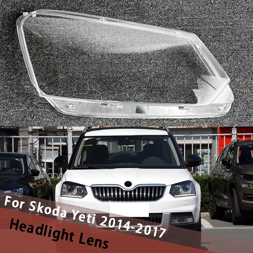 For Skoda Yeti 2014 2016 2017 (NO Stripe) Headlamp Cover Headlight Shell Lens Plexiglass Replace Original Lampshade Lampcover
For Skoda Yeti 2014 2016 2017 (NO Stripe) Headlamp Cover Headlight Shell Lens Plexiglass Replace Original Lampshade Lampcover