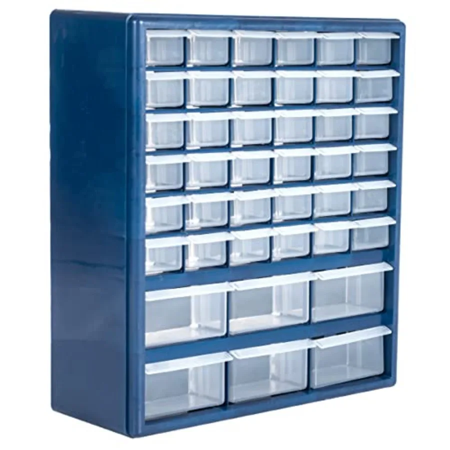 Plastic Storage Drawers 42 Compartment Organizer Desktop or Wall Mount Container for Hardware, Parts, Crafts, Beads, or Tools b
Plastic Storage Drawers 42 Compartment Organizer Desktop or Wall Mount Container for Hardware, Parts, Crafts, Beads, or Tools b