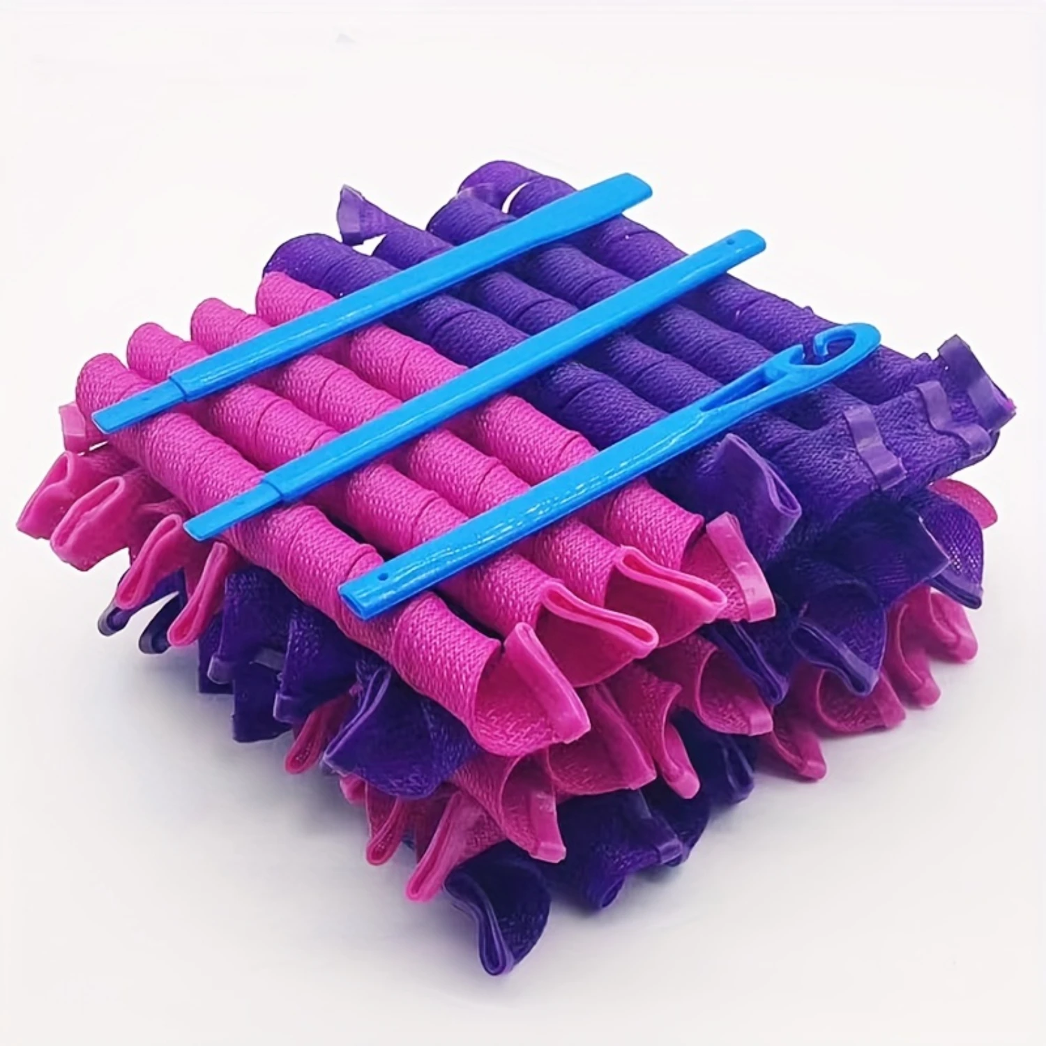 18/30/40pcs Heatless Hair Curlers No Heat Spiral Curls Hair Curlers With No Heat Hair Styling Kit
18/30/40pcs Heatless Hair Curlers No Heat Spiral Curls Hair Curlers With No Heat Hair Styling Kit