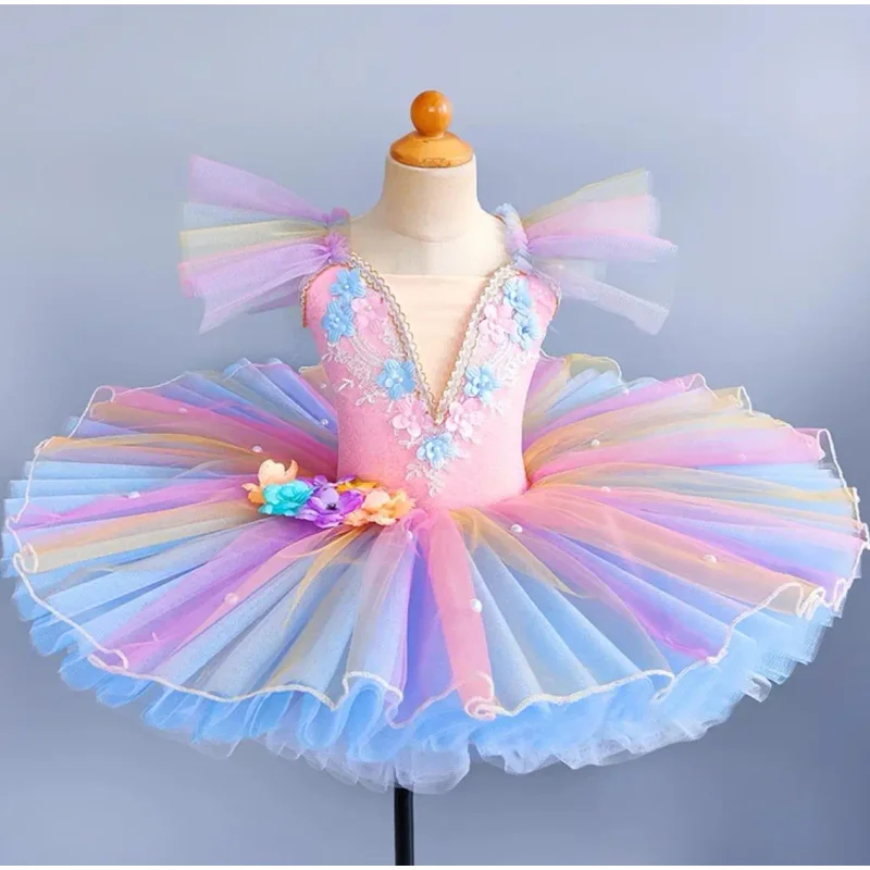 Pink Fairy Doll Professional Ballet Tutu Pancake Girls Dance Costume Women's Stage Performance Tulle Skirt for Ballet Dress
Pink Fairy Doll Professional Ballet Tutu Pancake Girls Dance Costume Women's Stage Performance Tulle Skirt for Ballet Dress