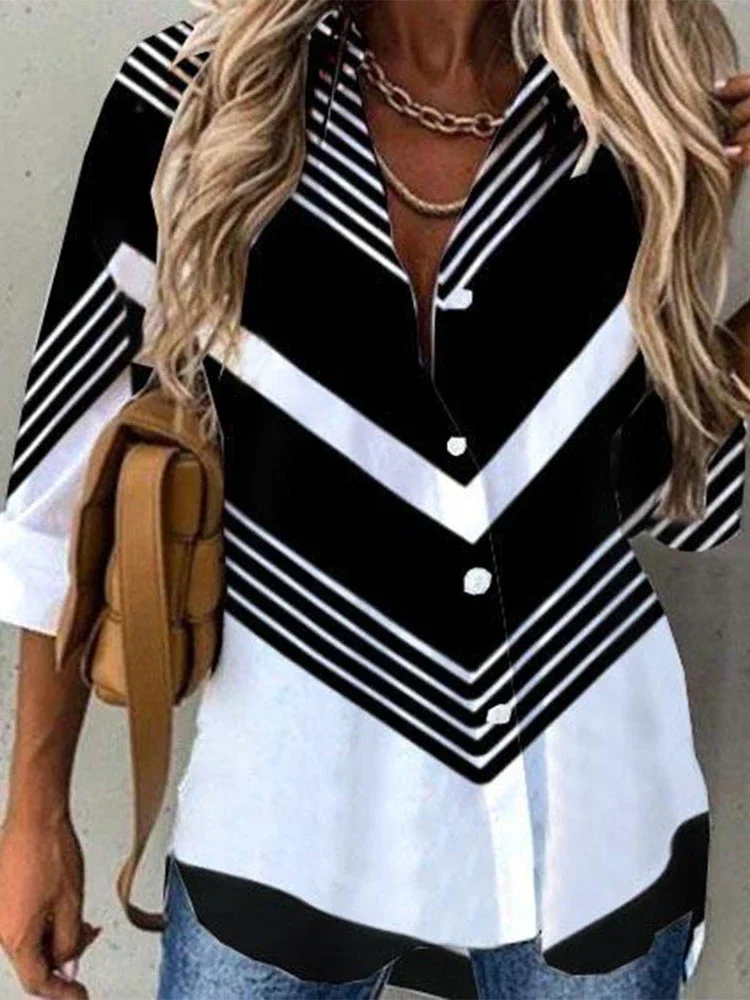 2025 Spring Autumn Women's Shirts Loose Fashion 3D Print Shirts Women's Casual Long Sleeve Ladies Tops Blouses
2025 Spring Autumn Women's Shirts Loose Fashion 3D Print Shirts Women's Casual Long Sleeve Ladies Tops Blouses