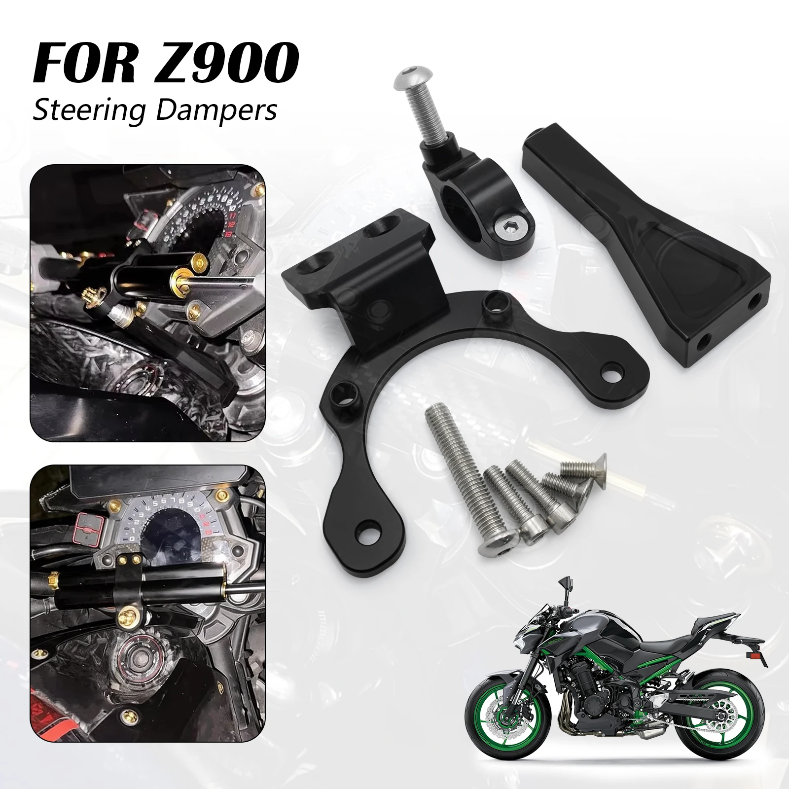 Для KAWASAKI Z 900 z900 Z900 2020-2022 2023 2024: Новый комплект для крепления стабилизатора рулевого демпфера мотоцикла
Для KAWASAKI Z 900 z900 Z900 2020-2022 2023 2024: Новый комплект для крепления стабилизатора рулевого демпфера мотоцикла