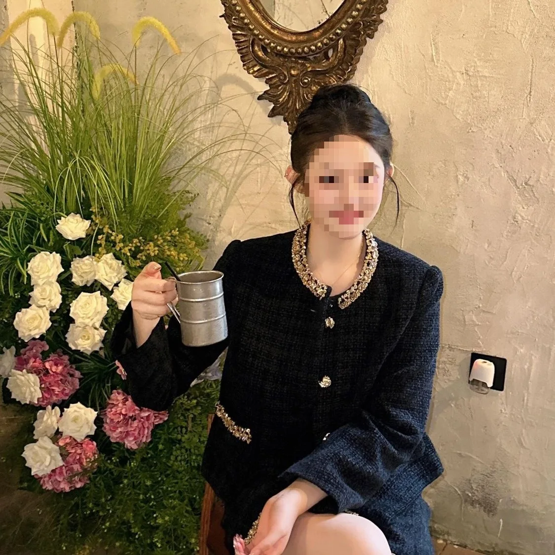 Tweed Jackets Woman Cropped Womens Autumn Three-Button Placket Decoration Premium Pure Suitable Fitted Tailored Matte Multicolor
Tweed Jackets Woman Cropped Womens Autumn Three-Button Placket Decoration Premium Pure Suitable Fitted Tailored Matte Multicolor