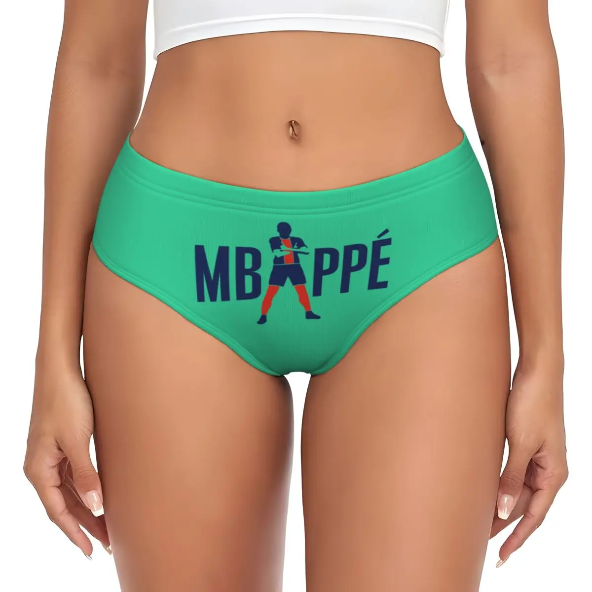 Custom Womens Mbappes Soccer Brief Panties Female Breathable French KM Football Underwear Underpants
Custom Womens Mbappes Soccer Brief Panties Female Breathable French KM Football Underwear Underpants