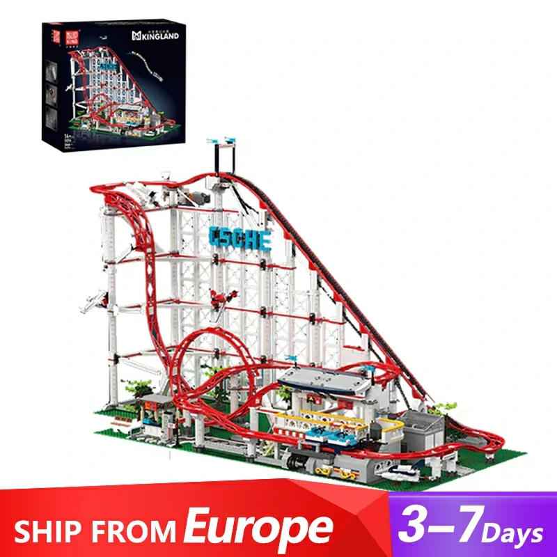 3238PCS Rolle Coaster MOC Building Blocks Modular Buildings Amusement Park Project Model Brick Puzzle Toys Gift for Adult Kids
3238PCS Rolle Coaster MOC Building Blocks Modular Buildings Amusement Park Project Model Brick Puzzle Toys Gift for Adult Kids