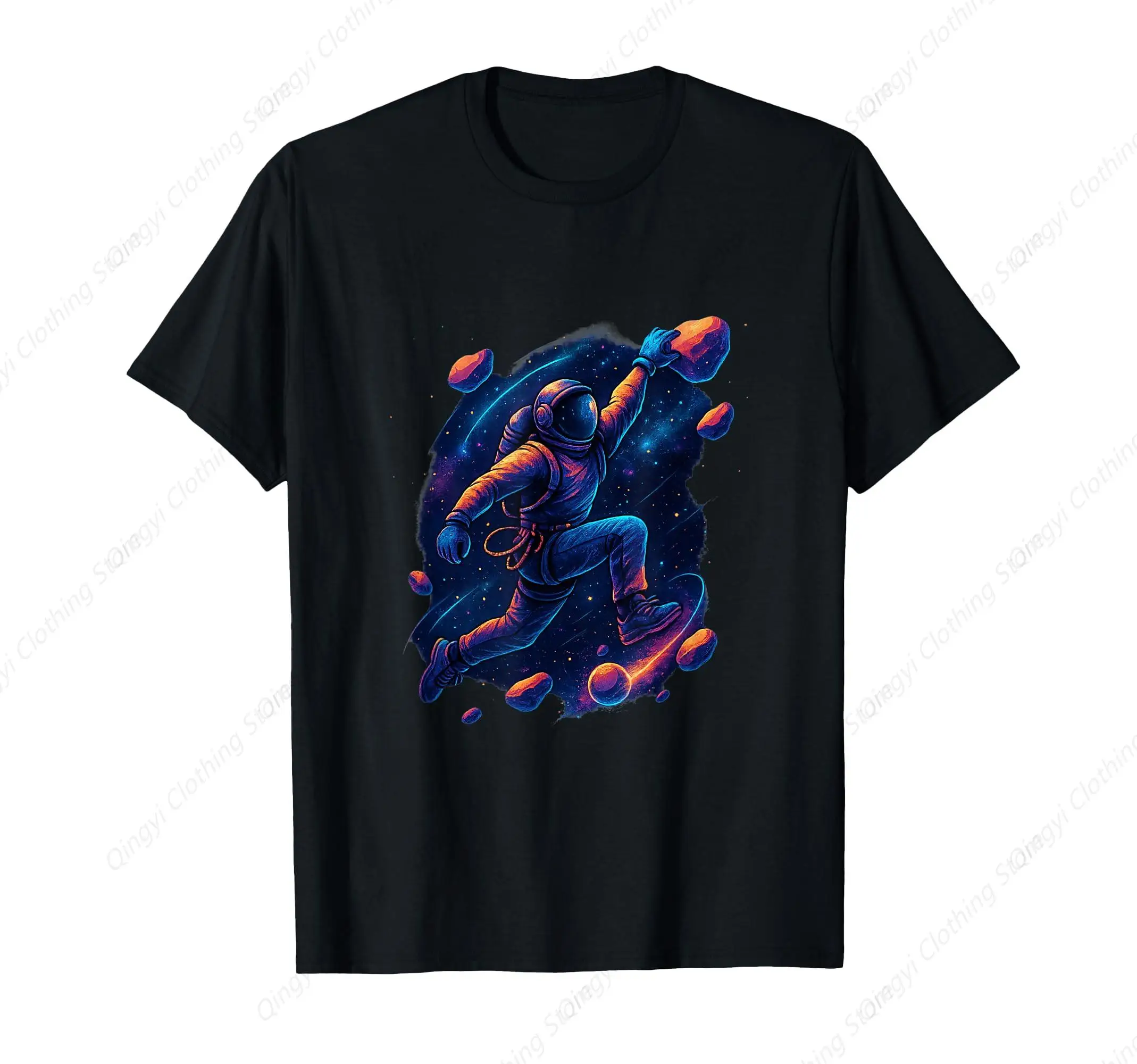 Cosmic Astronaut Meteor Jump Scene T-Shirt
Cosmic Astronaut Meteor Jump Scene T-Shirt