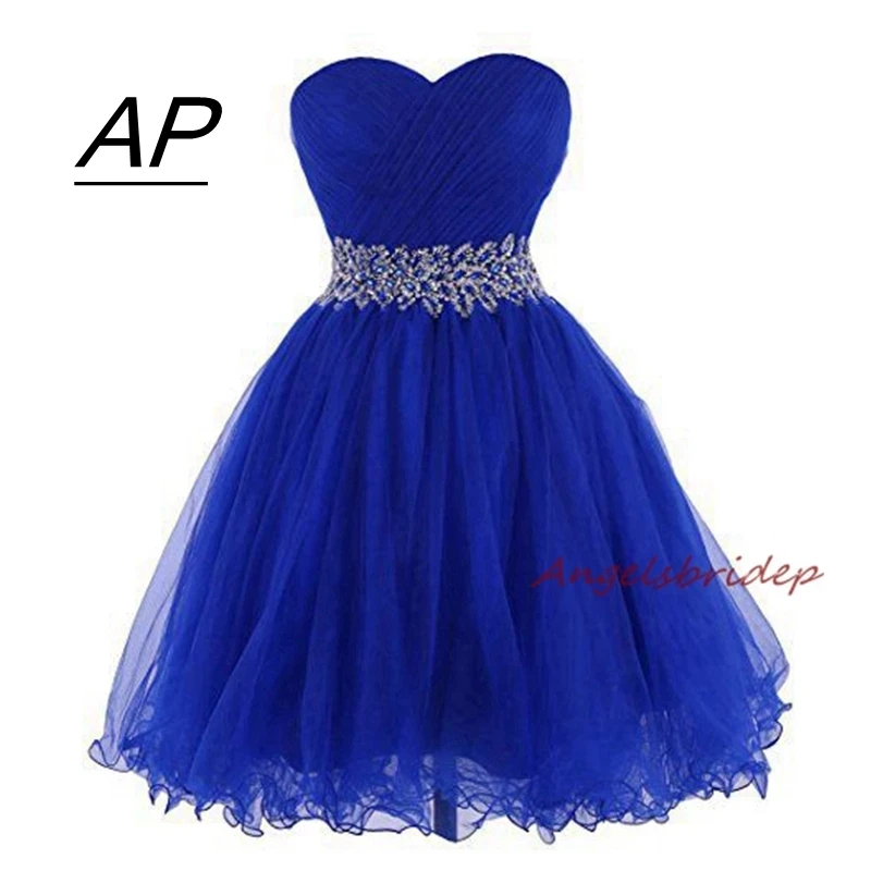 ANGELSBRIDEP Crystal Belt Sweetheart Homecoming Dress For Graduation Tulle Shiny Waist Special Occasion Party Prom Gown
ANGELSBRIDEP Crystal Belt Sweetheart Homecoming Dress For Graduation Tulle Shiny Waist Special Occasion Party Prom Gown