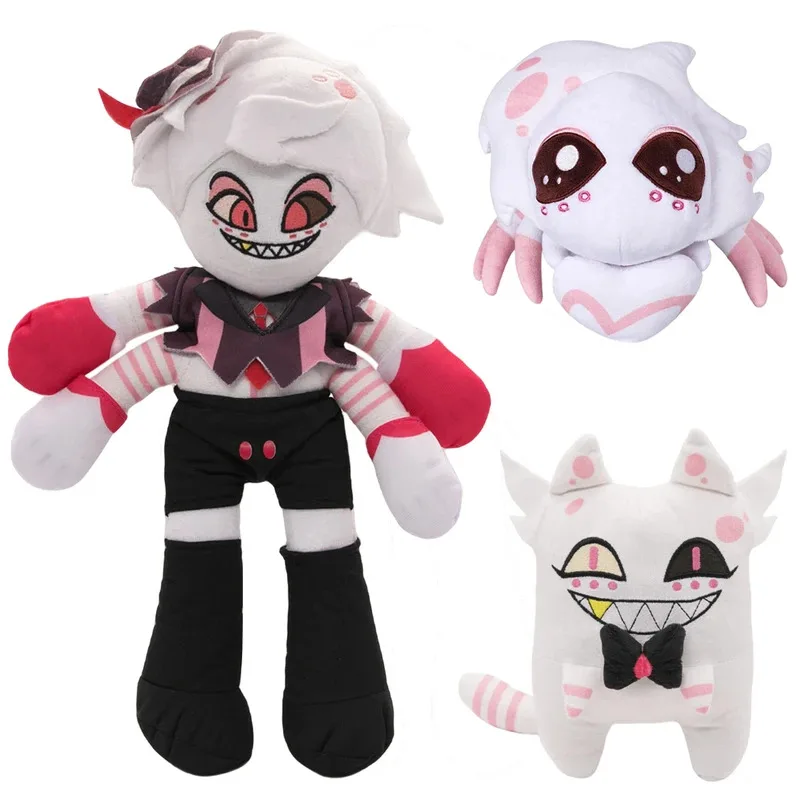 Spider Cat Form Angel Dust Plush Plushies Anime Cartoon Hell Inn Fantasy Figurine Props Xmas Birthday Gifts Soft Mascot
Spider Cat Form Angel Dust Plush Plushies Anime Cartoon Hell Inn Fantasy Figurine Props Xmas Birthday Gifts Soft Mascot