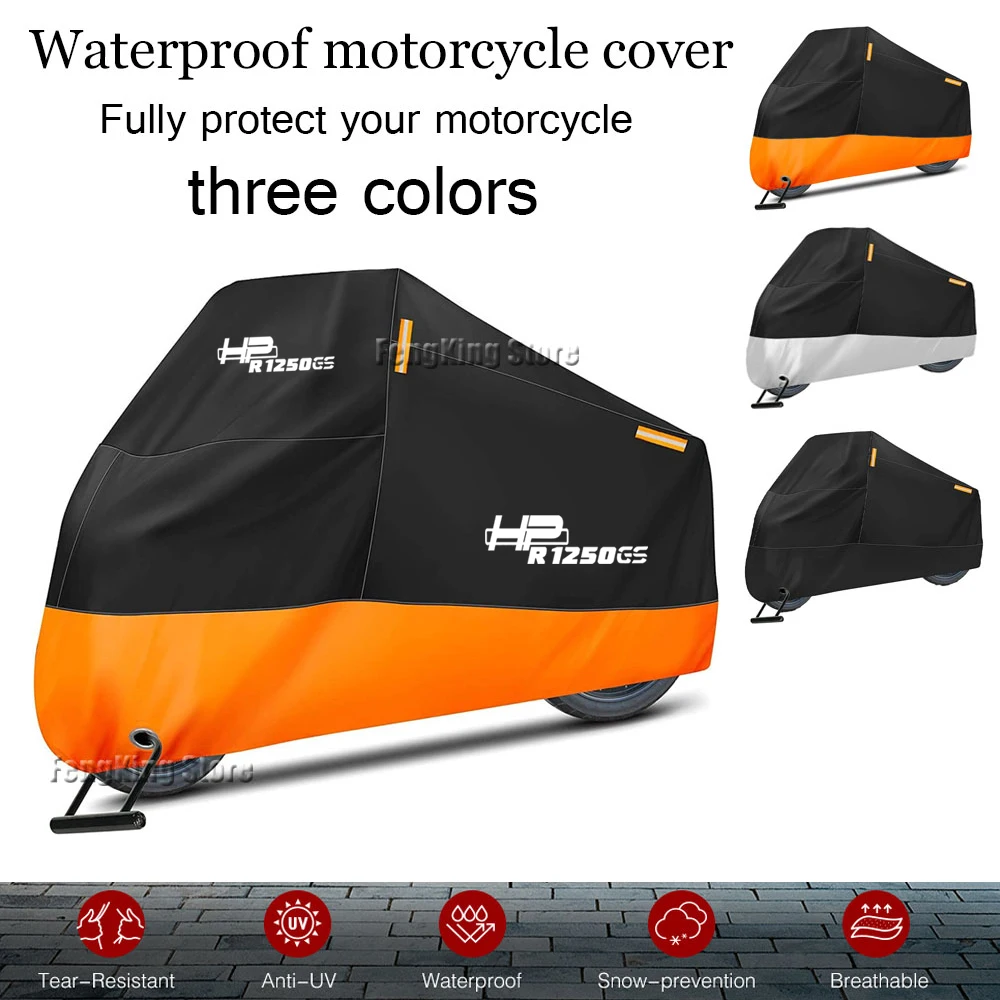 For HP R1250GS Motorcycle Cover Waterproof Outdoor Scooter UV Protector Dust Rain Cover
For HP R1250GS Motorcycle Cover Waterproof Outdoor Scooter UV Protector Dust Rain Cover