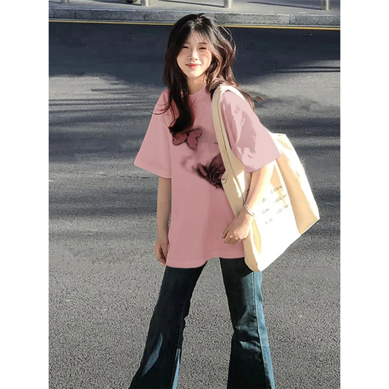 Женские футболки с коротким рукавом, большие мешковатые шикарные свободные посадки, удобные повседневные полосатые ретро корейские винтажные эстетические хлопковые топы
Женские футболки с коротким рукавом, большие мешковатые шикарные свободные посадки, удобные повседневные полосатые ретро корейские винтажные эстетические хлопковые топы