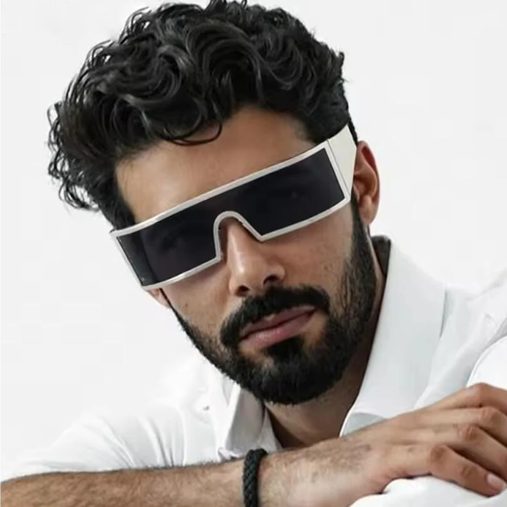 2025 New Vintage Metal Steampunk One Piece Sunglasses for Men Fashion Brand Summer Outdoor Driving Sun Glasses Man Oculos
2025 New Vintage Metal Steampunk One Piece Sunglasses for Men Fashion Brand Summer Outdoor Driving Sun Glasses Man Oculos