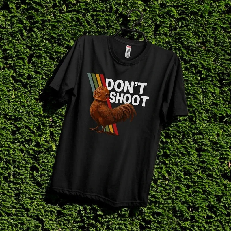 Футболка Don't Shoot ARC Game: сатирическая, забавная, в стиле ретро-аркады, подарок для геймеров, из чистого хлопка, повседневная уличная одежда, парная футболка
Футболка Don't Shoot ARC Game: сатирическая, забавная, в стиле ретро-аркады, подарок для геймеров, из чистого хлопка, повседневная уличная одежда, парная футболка