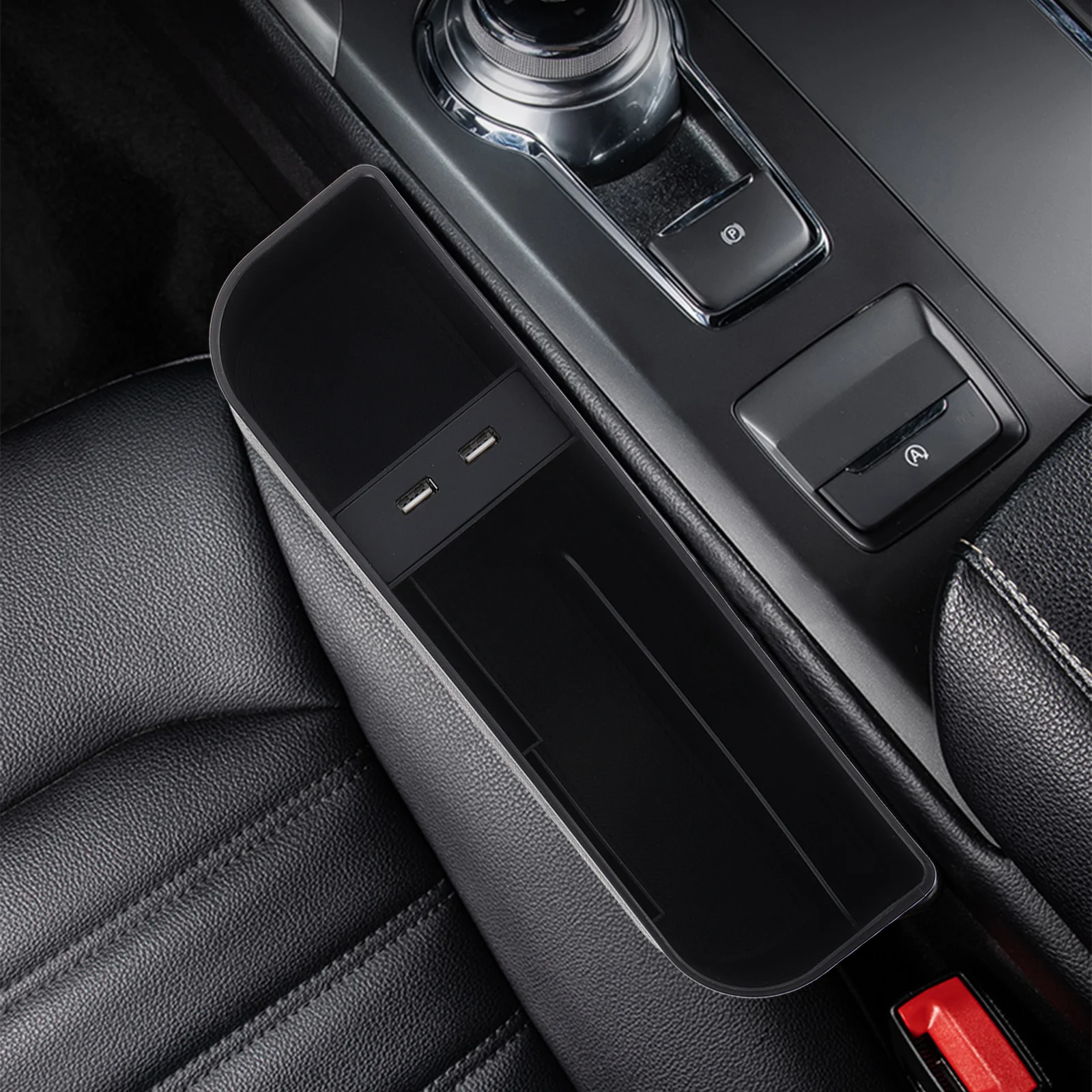 1Pcs Car Seat Gap Storage Box Premium ABS Material Dual USB Ports for Smartphone Wallet Keys Sunglasses Enlarge Storage
1Pcs Car Seat Gap Storage Box Premium ABS Material Dual USB Ports for Smartphone Wallet Keys Sunglasses Enlarge Storage