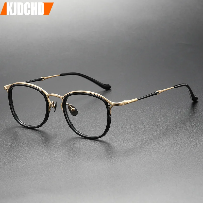 Retro Pure Titanium Plate Circle Glasses Frame High Quality Optical Handmade Fashion Eyeglasses
Retro Pure Titanium Plate Circle Glasses Frame High Quality Optical Handmade Fashion Eyeglasses
