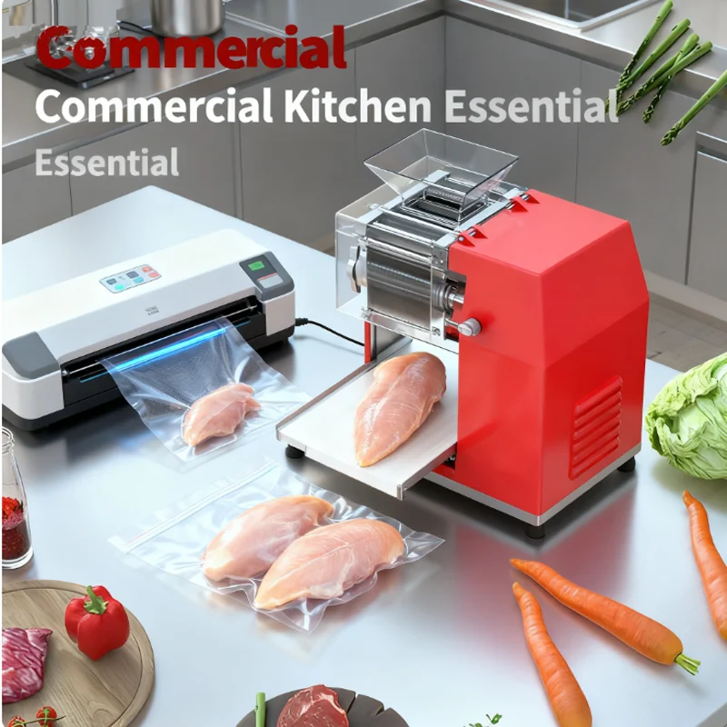 Commercial Fresh Meat Slicer Cube Cutter Machine Meat Slicing Shredding Dicing Cutting Machine
Commercial Fresh Meat Slicer Cube Cutter Machine Meat Slicing Shredding Dicing Cutting Machine