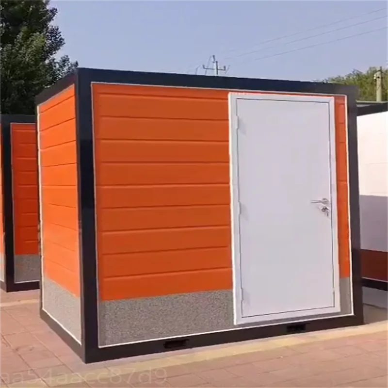 Outdoor Prefabricated Public Bathroom Convenient Portable Mobile Toilet
Outdoor Prefabricated Public Bathroom Convenient Portable Mobile Toilet