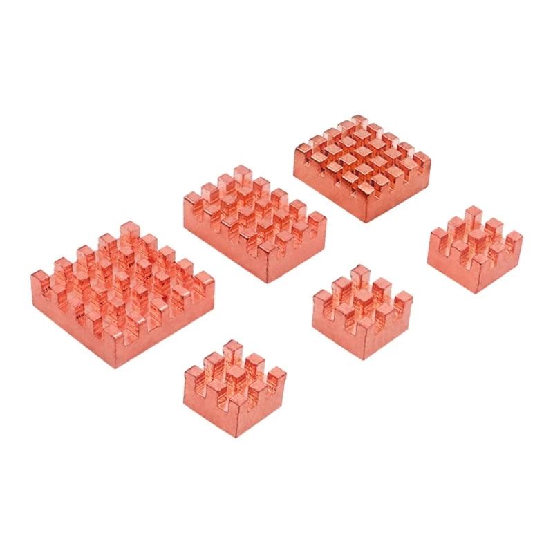 Set of 6 Heatsinks Improved Thermal Management For Bananapi BPI-F3 Development Boards Electronics Projects
Set of 6 Heatsinks Improved Thermal Management For Bananapi BPI-F3 Development Boards Electronics Projects