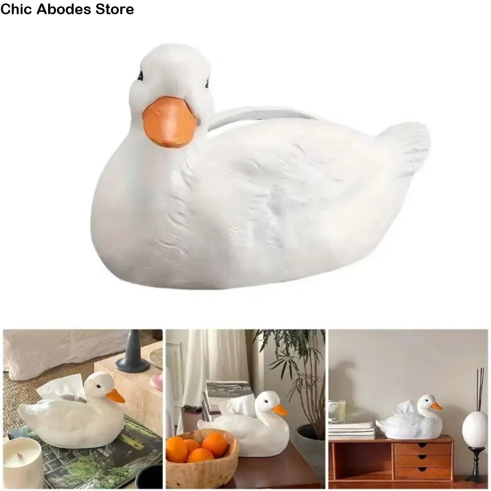 Water-proof Resin Duck Tissue Box Animal Ornament Hollow Bottom Cartoon Napkin Holder Durable Convenient
Water-proof Resin Duck Tissue Box Animal Ornament Hollow Bottom Cartoon Napkin Holder Durable Convenient