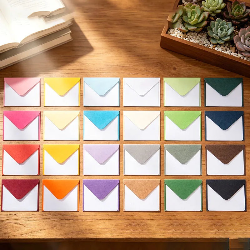 50pcs/lot 10.2*7cm Envelope Wedding Invitation 120g Paper Greeting Card Envelope Suit Business Supplies Gratitude Postcards
50pcs/lot 10.2*7cm Envelope Wedding Invitation 120g Paper Greeting Card Envelope Suit Business Supplies Gratitude Postcards