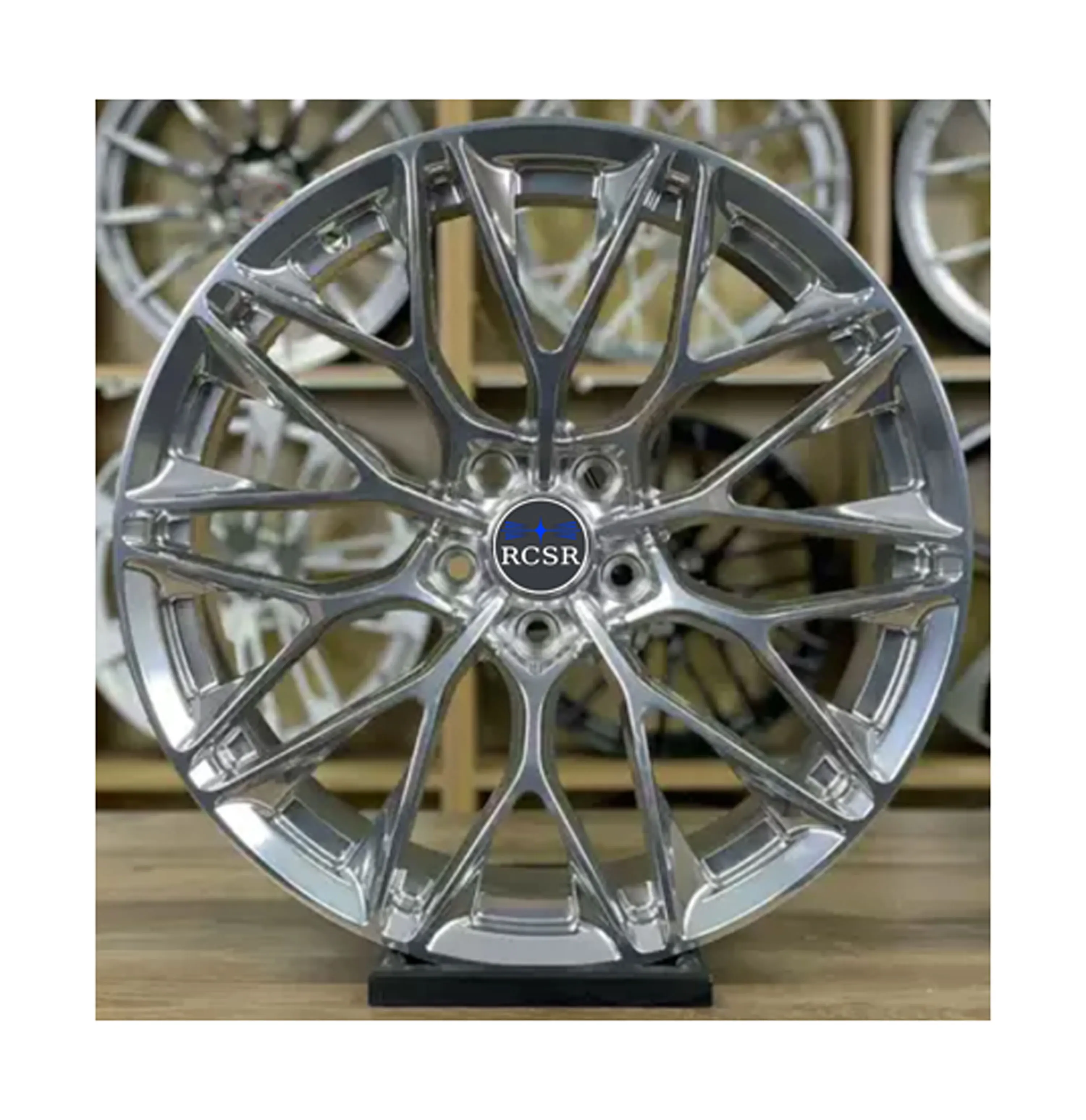 RCSR Custom Wheel Any Design Size Specs Color 18 19 20 21 22inch 5x120 5x112 Aerospace-Grade 6061-T6 Forged Aluminum
RCSR Custom Wheel Any Design Size Specs Color 18 19 20 21 22inch 5x120 5x112 Aerospace-Grade 6061-T6 Forged Aluminum