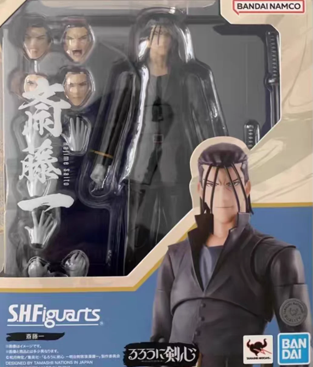 BANDAI SPIRITS S.H.Figuarts Rurouni Kenshin: Meiji Kenkaku Romantan Saitou Hajime Action Figure Gift
BANDAI SPIRITS S.H.Figuarts Rurouni Kenshin: Meiji Kenkaku Romantan Saitou Hajime Action Figure Gift