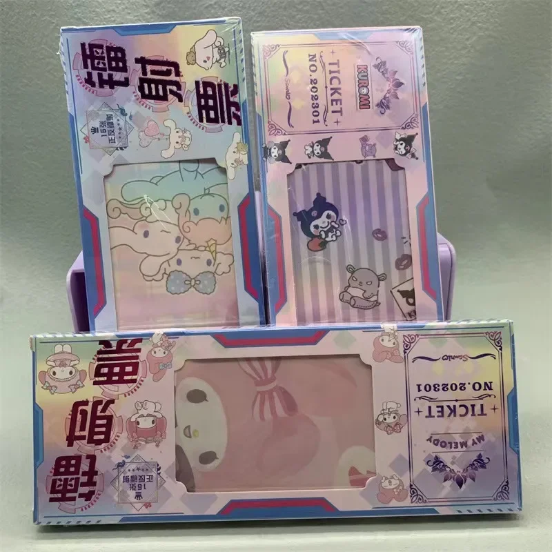 Новинка, 3 шт./компл., японское аниме Sanrio, мультяшная лазерная закладка Mymelody Kuromi Cinnamoroll, пластиковые карты для подарка и коллекции
Новинка, 3 шт./компл., японское аниме Sanrio, мультяшная лазерная закладка Mymelody Kuromi Cinnamoroll, пластиковые карты для подарка и коллекции