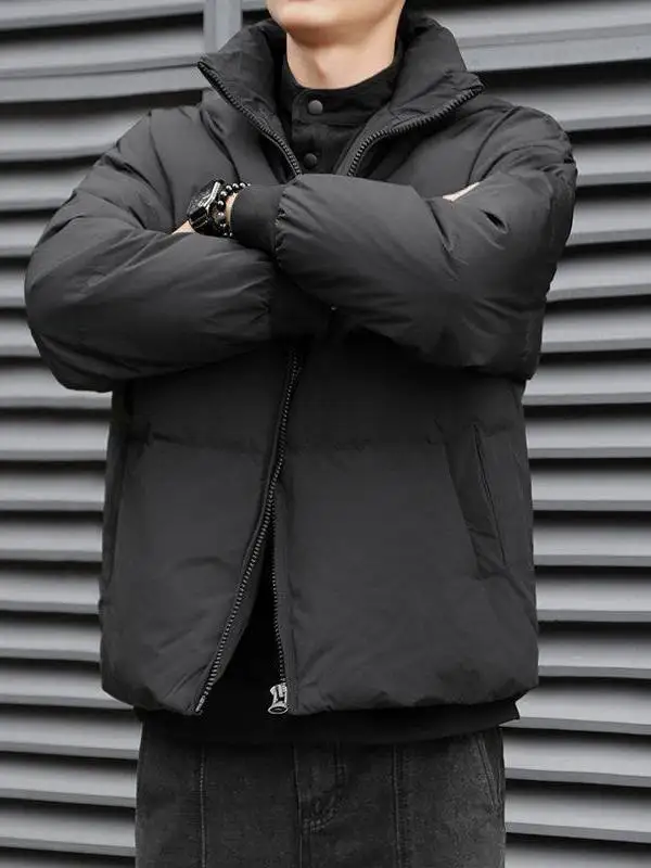 Youth Zipper Cotton Jaet Men's Loose Warm Outerwear Winter ort Faionable Trendy Brand Top Casual Long Sve
Youth Zipper Cotton Jaet Men's Loose Warm Outerwear Winter ort Faionable Trendy Brand Top Casual Long Sve