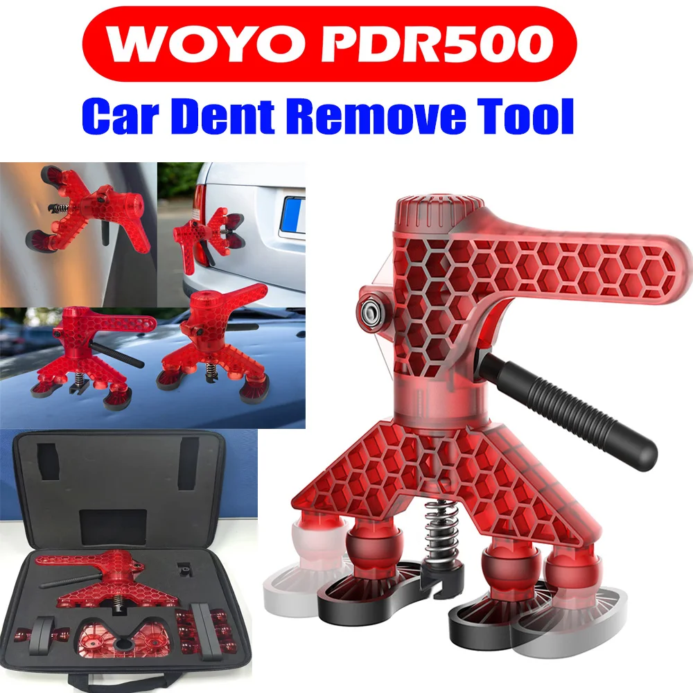 WOYO PDR500 Car Dent Remove Tool PDR Lifter with Different Foot Pads Car Body Repair Tool for Professional PDR Techs
WOYO PDR500 Car Dent Remove Tool PDR Lifter with Different Foot Pads Car Body Repair Tool for Professional PDR Techs