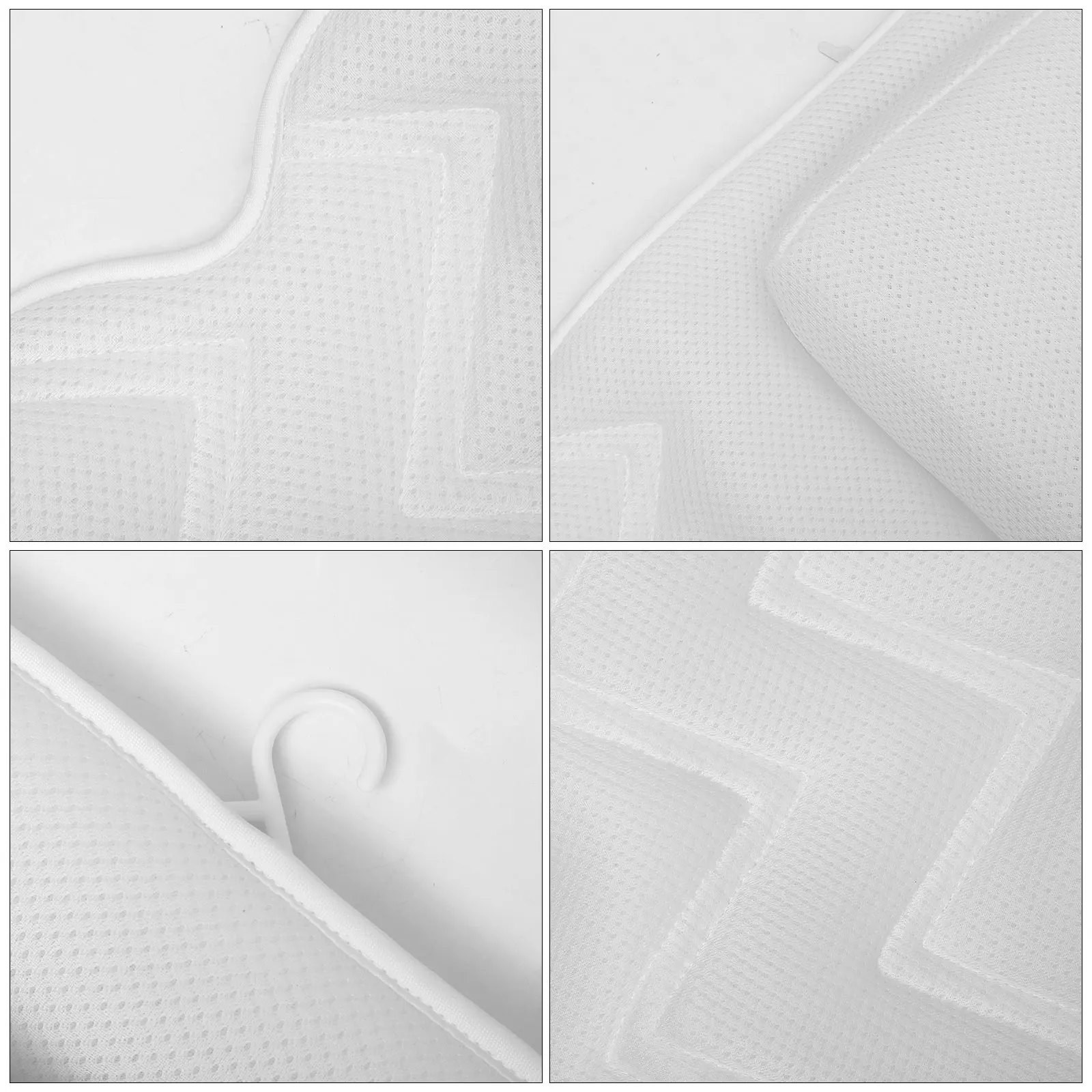 Spa Bath Pillow with 3D Lumbar Support Non-Slip Suction Cup Design Bathtub Headrest for Comfortable Soaking in Tub
Spa Bath Pillow with 3D Lumbar Support Non-Slip Suction Cup Design Bathtub Headrest for Comfortable Soaking in Tub