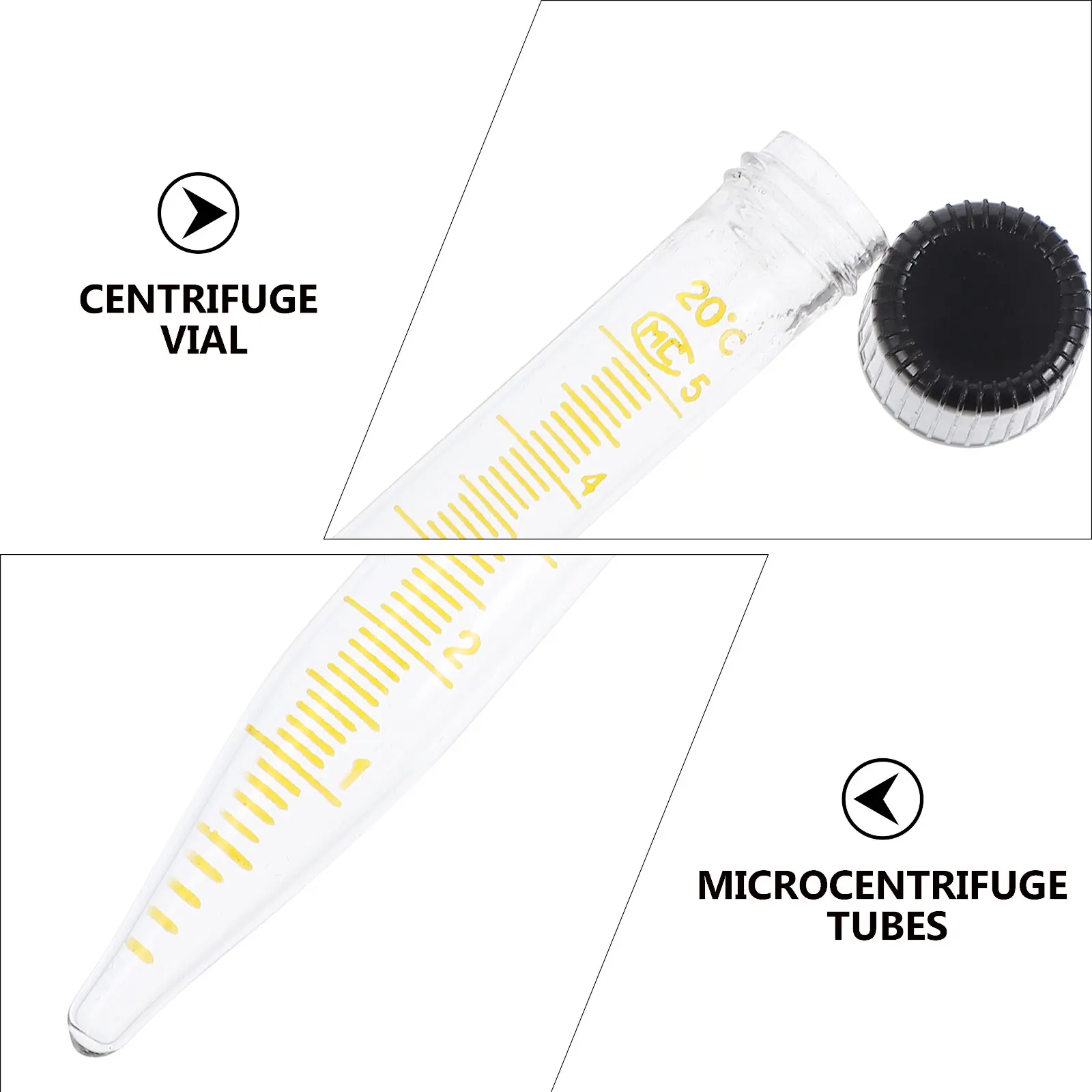 Transparent Tube Sample Bottles Clear Storage Container Scientific Conical Tubes
Transparent Tube Sample Bottles Clear Storage Container Scientific Conical Tubes